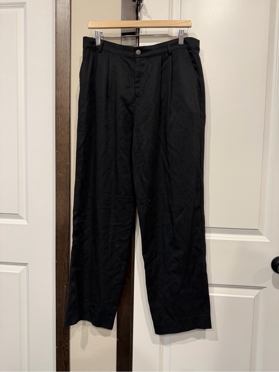 Reformation Pants - Reformation Black Men's Dress Pants - Straight Leg